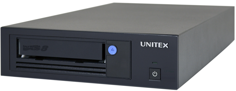 Unitex LT80H LTO8 USB/SAS Hybrid LTFS Tabletop Tape Drive LTO-8